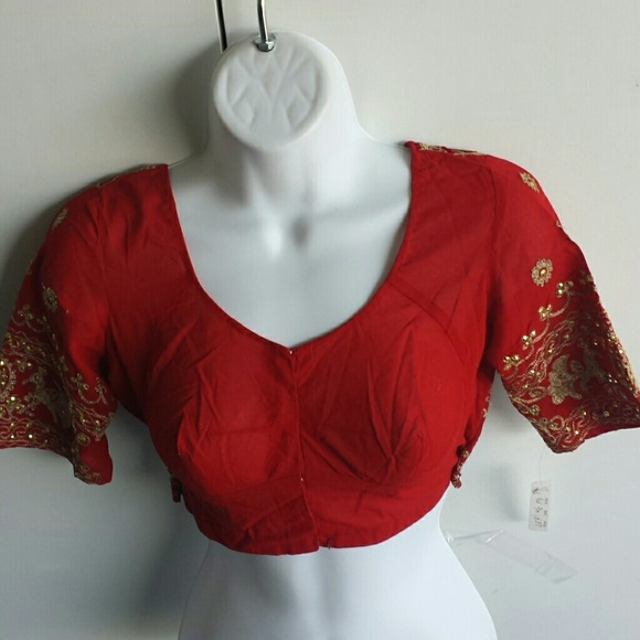 Red crop top S - Picture 4 of 4