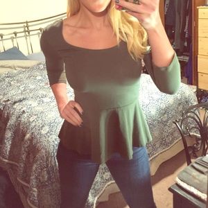 Express Peplum Top