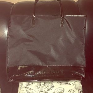 Burberry fragrance tote