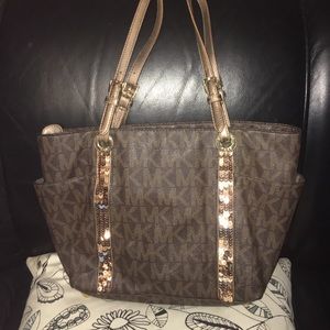 Michael kors beautiful sequence bag
