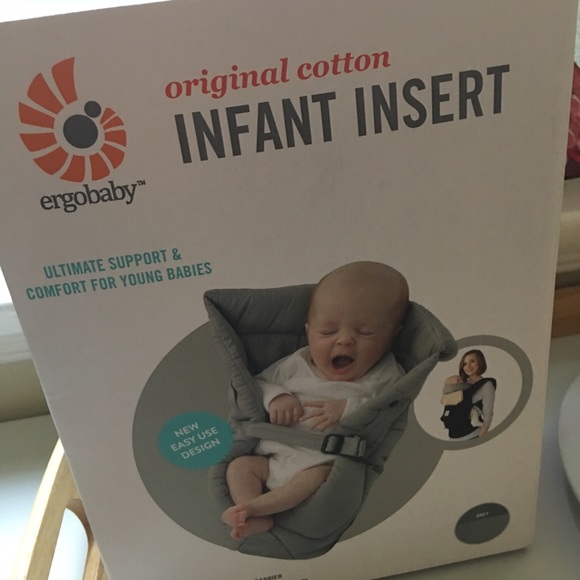 Ergobaby Infant Insert in Grey