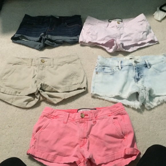 Abercrombie jean shorts