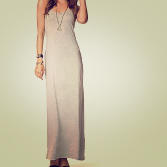 FOREVER 21 RACERBACK MAXI DRESS
