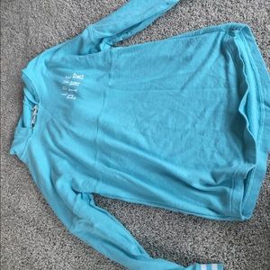 Blue pink hoodie