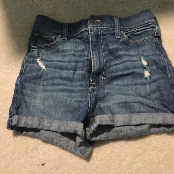 Hollister high waisted shorts