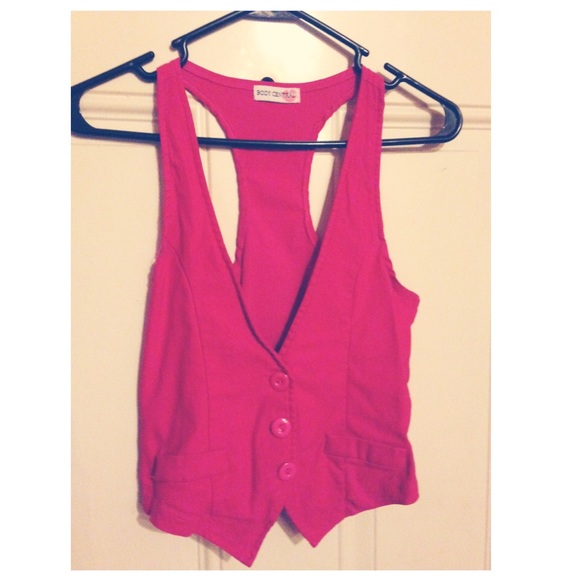 Pink vest