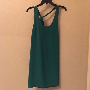 Twist-Back Silk J Crew Dress