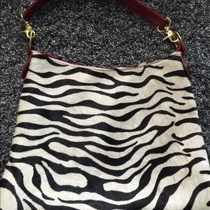 🛑sold🛑Zebra print purse