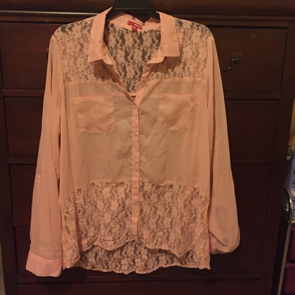 Plus Size Long Sleeve Blouse