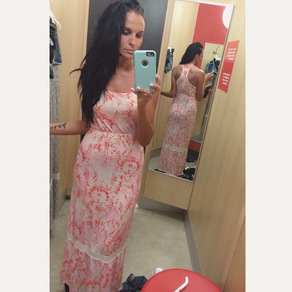 Beautiful floral maxi dress