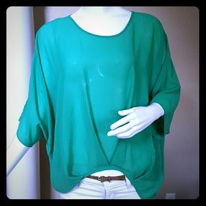 Green fabulous top.