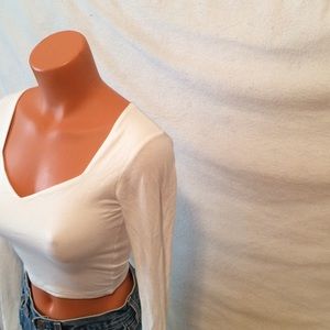 NEW Asos Petite sweat heart neckline crop top!