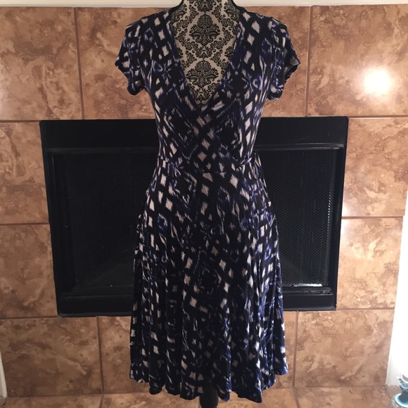 Market & Spruce Knit Wrap Dress