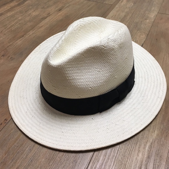 Biltmore for Madewell Ivory Straw Panama Hat