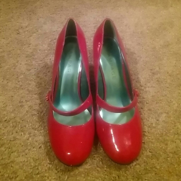 Rampage red shoes