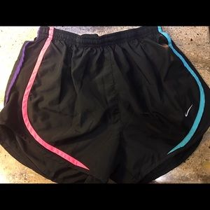 Nike Dri-Fit Small Neon Trim Black Shorts