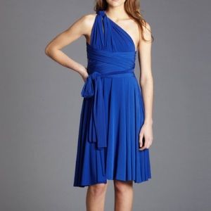 Von vonni transformer short dress in cobalt blue