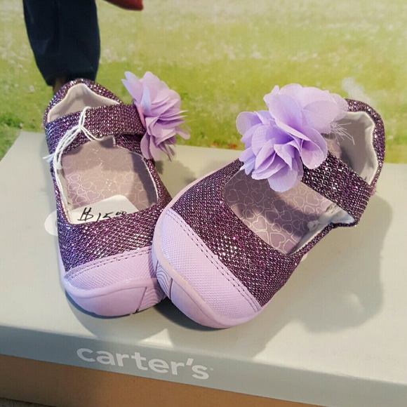 Cutest purple with bow little girls shoes!!!