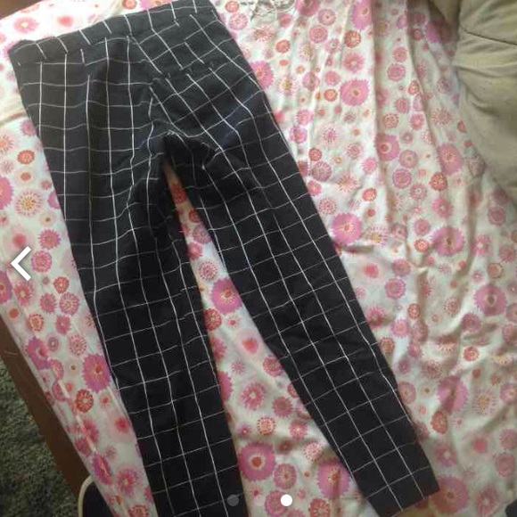 Checkered pants