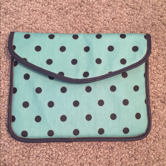 BLUE AND BLACK TOTE!!