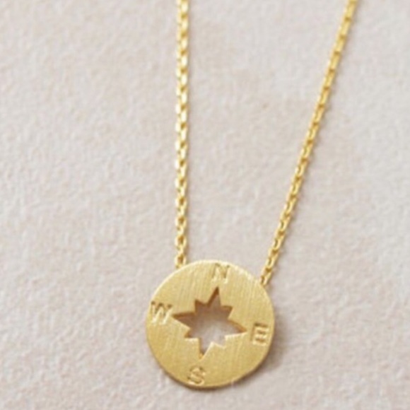 Jewelry - Gold Plated Compass Necklace