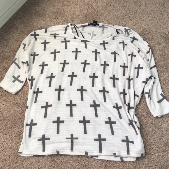 Cross sweater - Picture 1 of 3