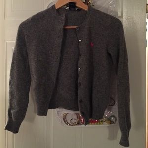 Polo Wool Cardigan