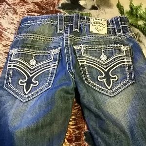 Mens Rock Revival Jeans