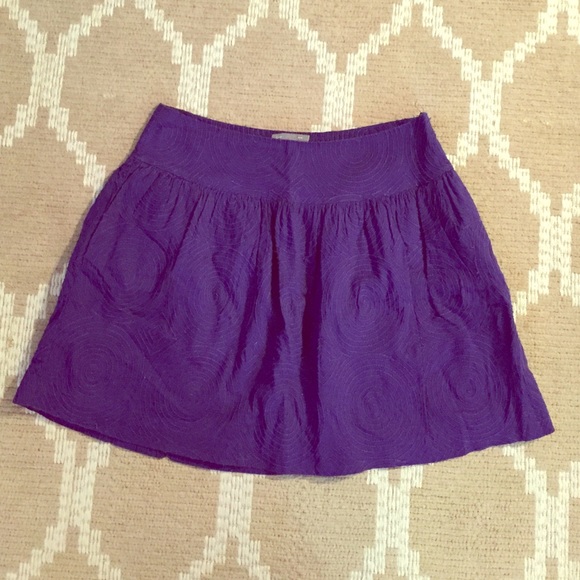 GAP Dresses & Skirts - Deep purple textured skirt
