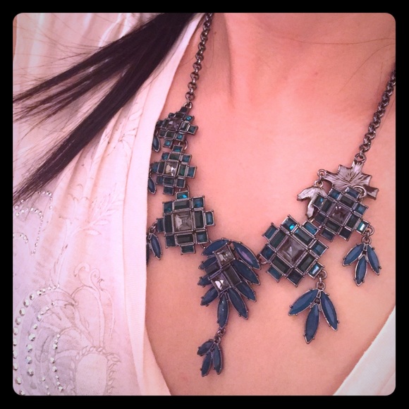 jeweled statement necklace