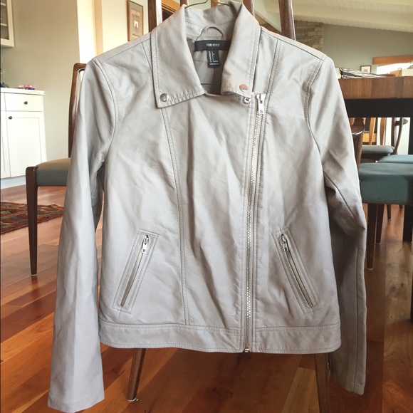 Forever 21 faux leather jacket