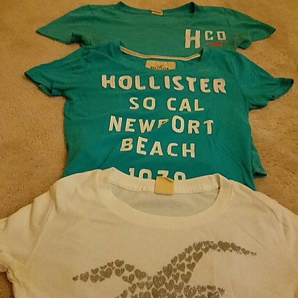 Hollister t-shirt bundle