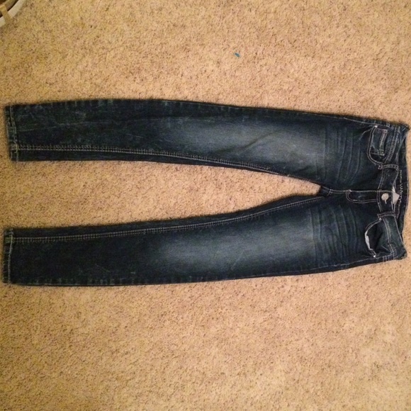 dark blue Jeans! Super comfy!