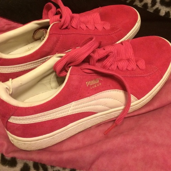 Puma suede pink