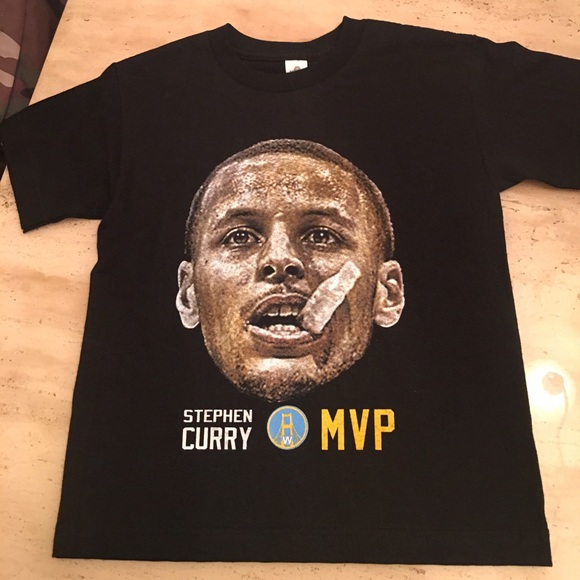 Little Boys Steph Curry MVP Tee 🚫SOLD🚫
