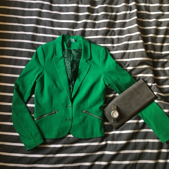 Kelly Green H&M Blazer