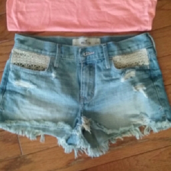 High waist Hollister shorts!