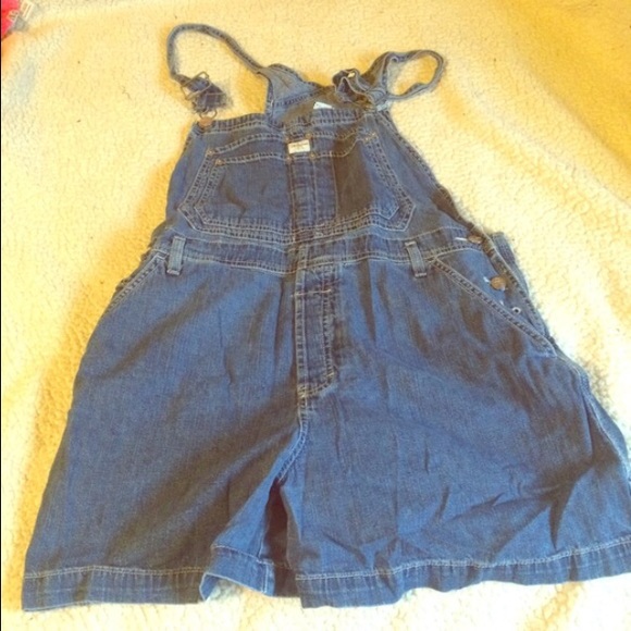 Calvin Klein denim overalls