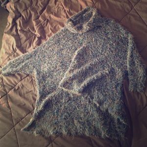 BCBG fuzzy sweater