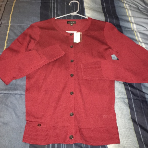 Burgundy Lightweight Cardigan