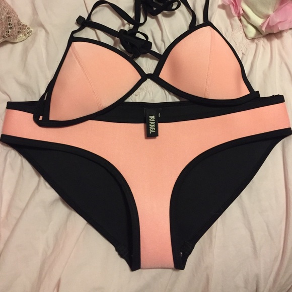 triangl swimwear Other - Brand new Triangl Swim peach bikini