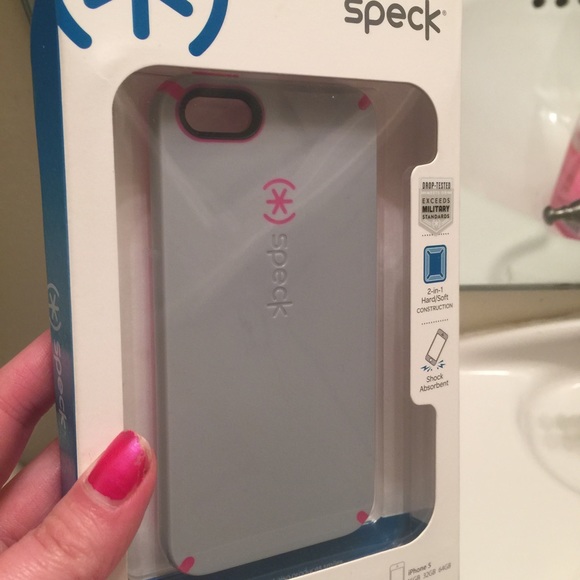 HIGH QUALITY IPHONE 5/5s cover Gray and Pink