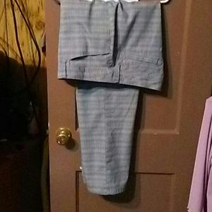 Plaid Dress Pants