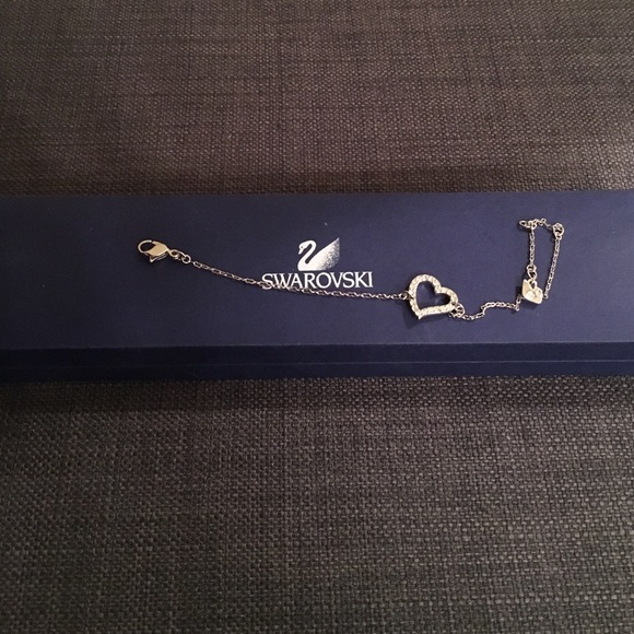 Swarovski Jewelry - Swarovski heart bracelet Swarovski Jewelry - Swarovski heart bracelet