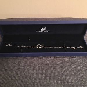 Swarovski Jewelry - Swarovski heart bracelet Swarovski Jewelry - Swarovski heart bracelet