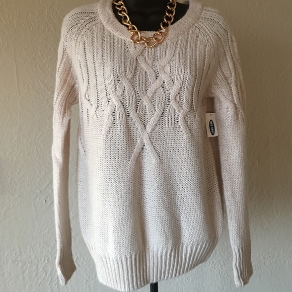 Cream sweater
