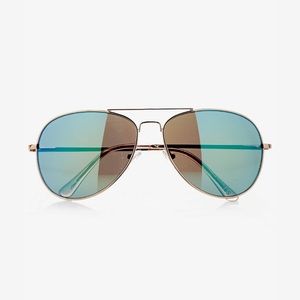 Brand new turquoise aviator sunglasses😎