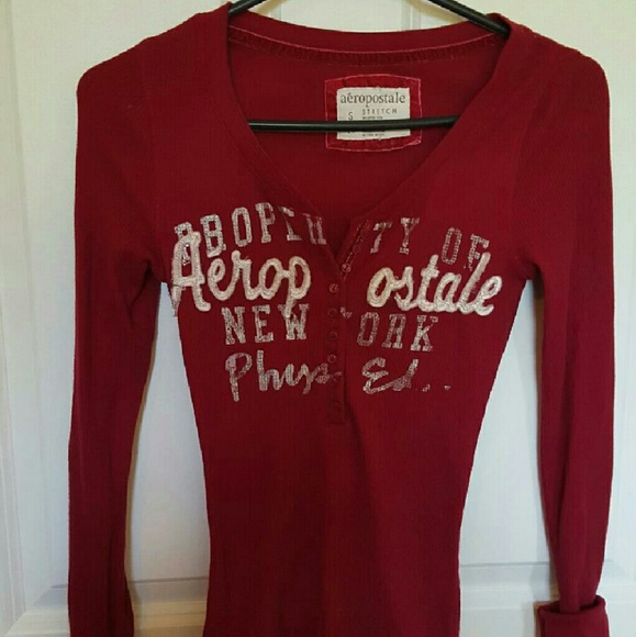 Red wine Aeropastale thermal