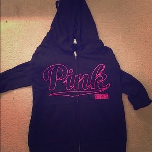 Pink hoodie