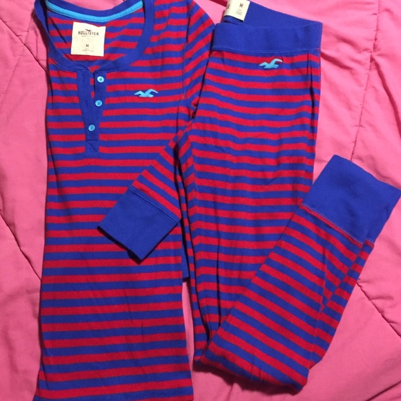 hollister pajama set